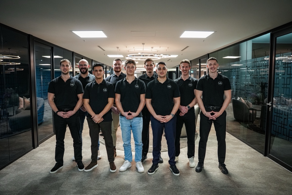 Das GreenCareers Sales-Team im Büro in Köln
